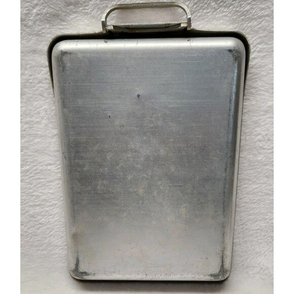 Vintage 1950s Frigidaire Quickube Aluminum Double Ice Cube Tray Quick Release - Picture 5 of 8